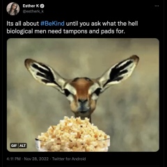 Tampax’s Tweet