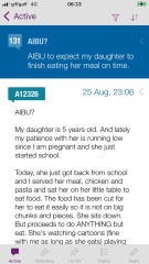 Your post count on the app is up the left