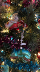 Do you think it's weird or not that christmas tree baubles literally come in every possible variation these days?