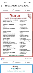 Christmas Films New and Old . Time for a list !