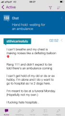 Your post count on the app is up the left