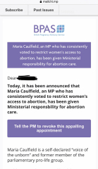 To name and shame the 110 MPs who voted against buffer zones around reproductive health clinics in the House of Commons yesterday?