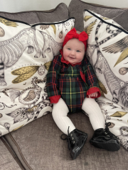 Mass on brain 4 month old baby