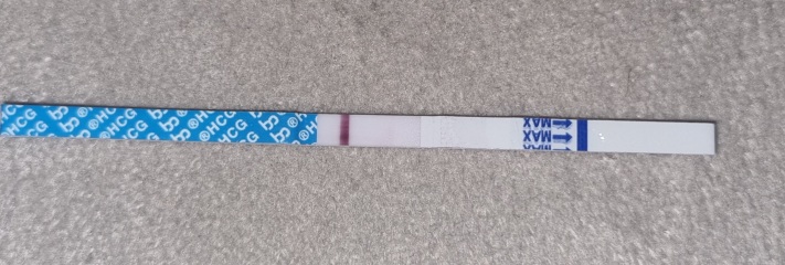 Can anyone else see a line?