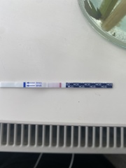 Faint positive or evaporation line?? help!!