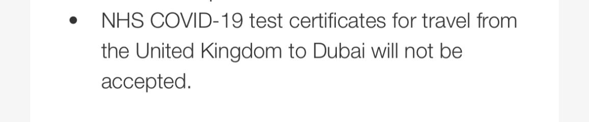 Anyone travelled to Dubai & Abu Dhabi from UK recently?