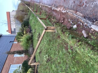 Developer put fence along and ACROSS our land, without permission