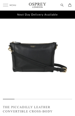 Handbag suitable for elderly mum