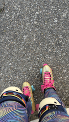 To want to talk about roller skating!