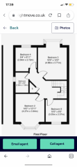 How to make 4th bedroom larger - Floorplan attached 