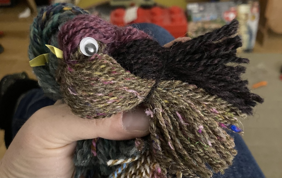 It's Crochet,  Knit & Natter 9: So Many Projects, So Little Time. (Oh well - I almost made it rhyme!)