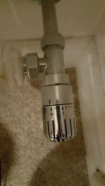 Why are two of my radiators boiling hot despite the thermostatic controls being turned to '0'?