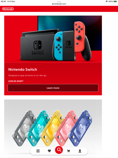 Nintendo Switch Advice