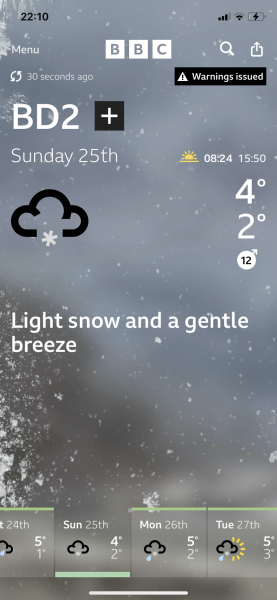 Winter Weather outlook