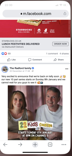 22 kids and counting Christmas special ch5
