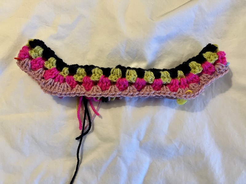 It's Crochet,  Knit & Natter 9: So Many Projects, So Little Time. (Oh well - I almost made it rhyme!)