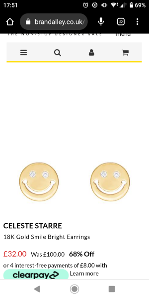 Help me find some gold stud earrings? 