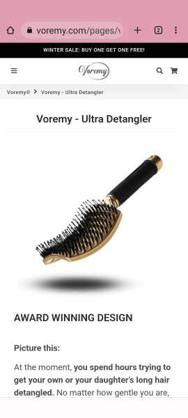 Child won't have hair brushed