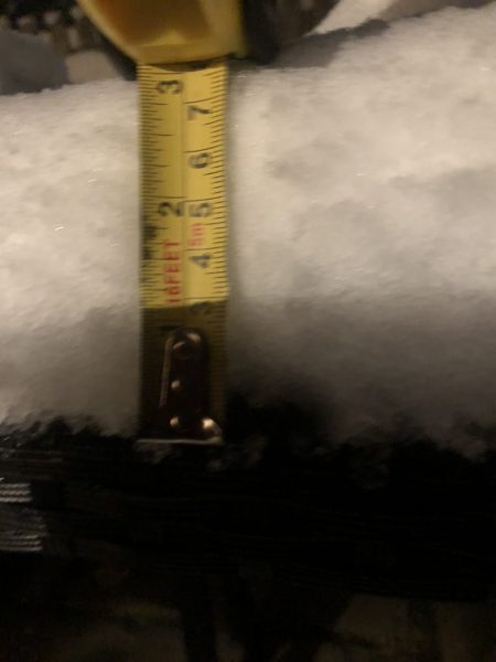 Snow warning for east London and thereabouts