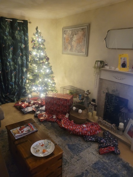 Show me your present pile