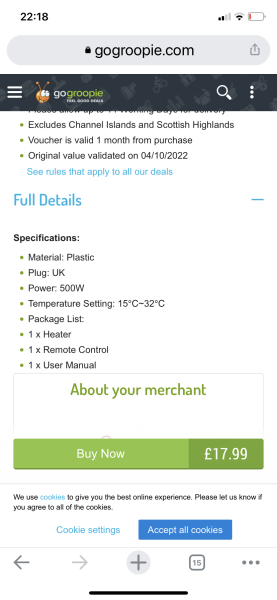 The “how much does this cost to run” thread?