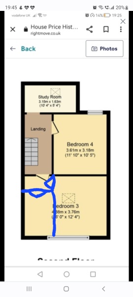 Any builders/architects about? Could this room be split in 2?