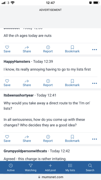 Why have you removed the one-click link to I’m On