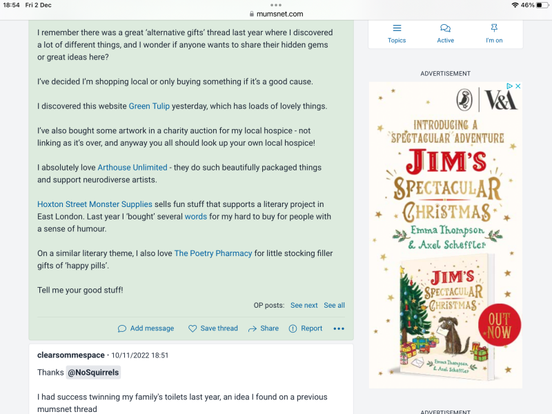Lost the option to filter all posts by the OP