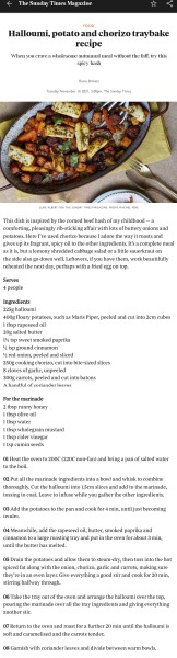 Healthy(ish) bung it in the oven ideas