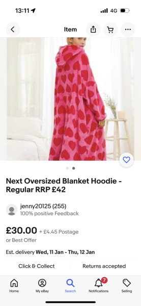 To ask if anyone got this hooded blanket and doesn’t want it?
