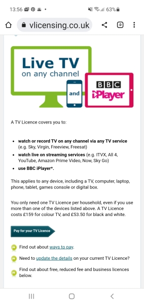 TV license 