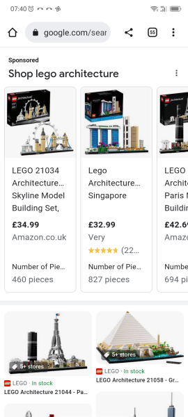 Present for DH - lego? 