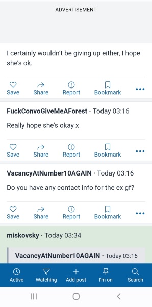 New feature - save threads & posts