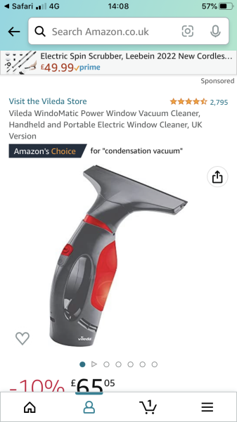 What do you use to clear condensation off your windows?