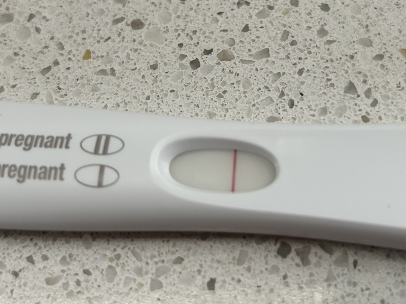 Faint positive or evap line? 