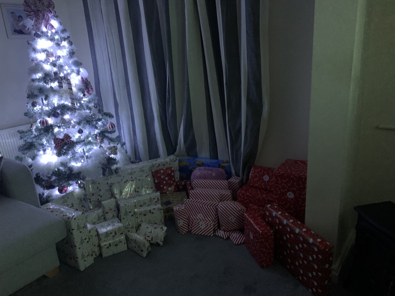 Show me your present pile