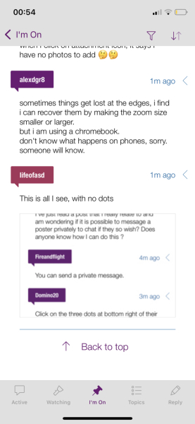 to ask how to contact a poster?