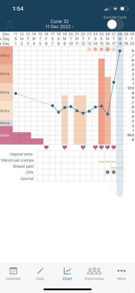TTC - Help with bbt did I ovulate? 