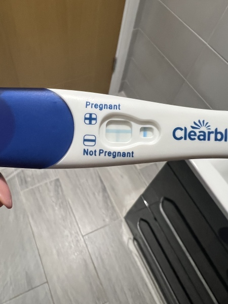 Faint positive or evap?