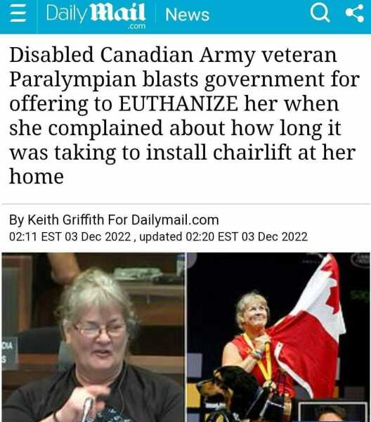 Canada Assisted Dying Shitshow
