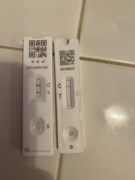 Testing negative, could it be Covid anyway ? DH positive. 