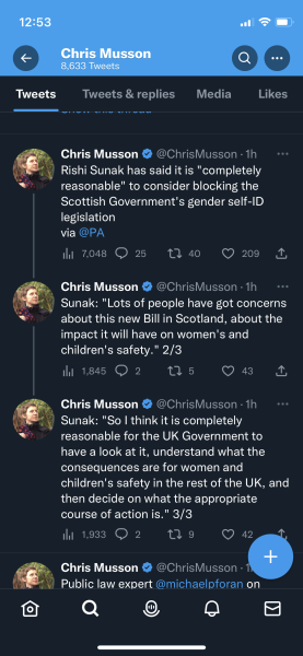 Gender Recognition Reform - Bill at Holyrood