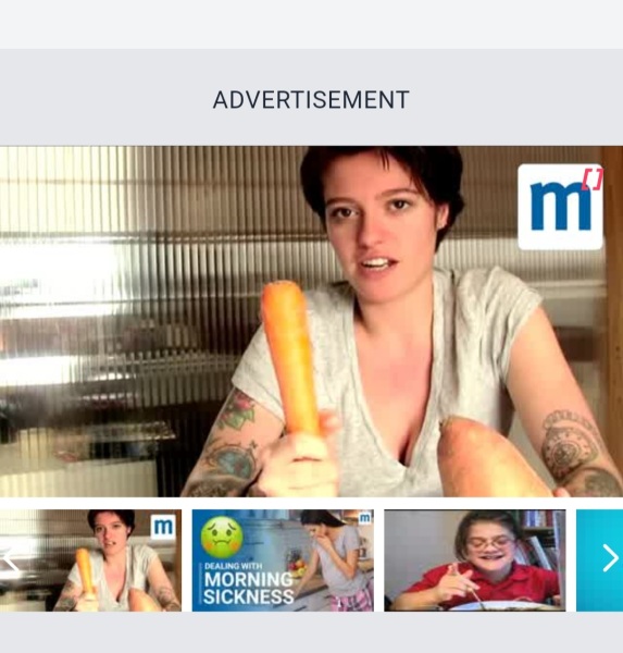 I definitely did a double take- anyone else see this?