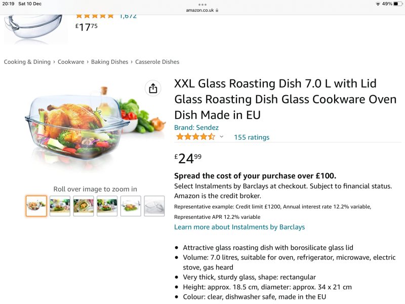 Where can I find a casserole dish big enough?