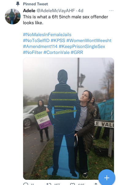 Cornton Vale Prison Protest