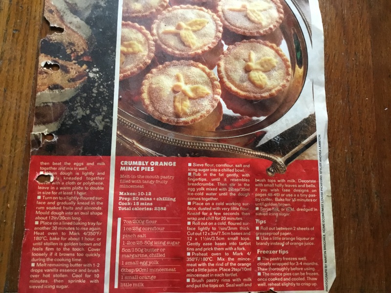 Foolproof pastry recipe for mince pies?