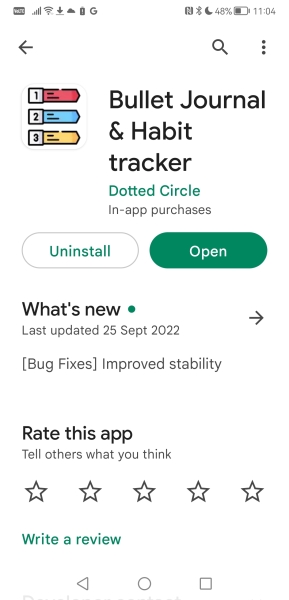 Please recommend an app for tracking good habits for mental and physical health