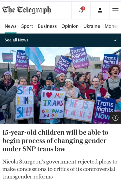 Scottish Parliament final debate on Gender Recognition Reform today