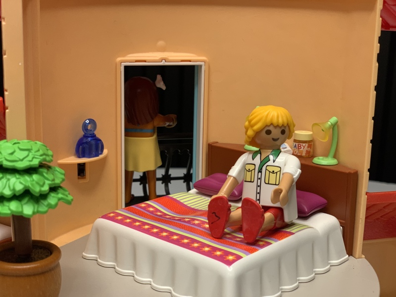 To show you this Playmobil hospital 