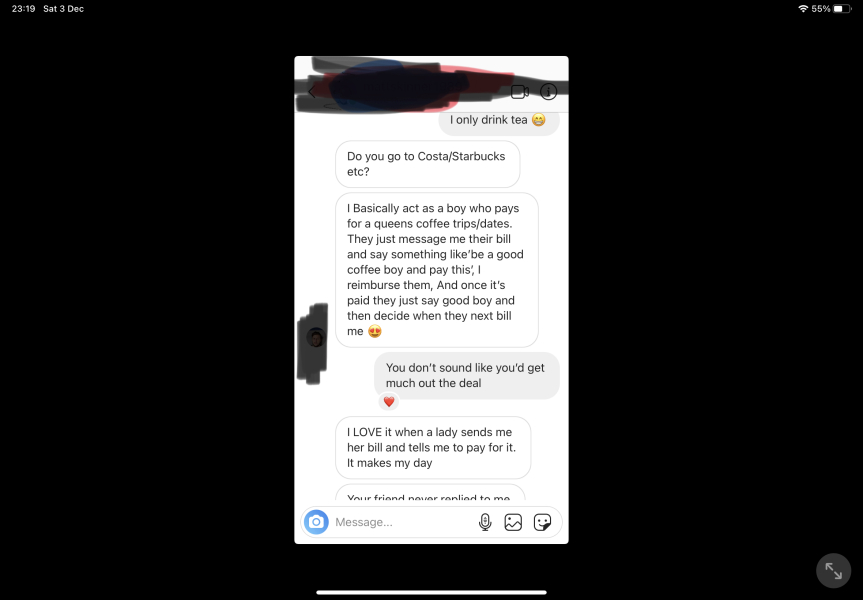 To turn down the offer of a free coffee boy?